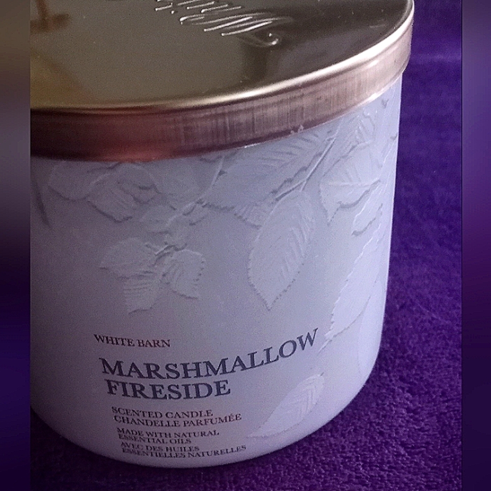 Old Marshmallow Fireside 3 witch candle